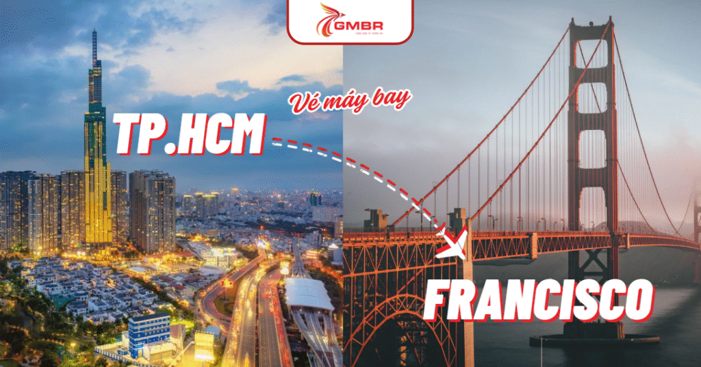 Vé máy bay tp Hồ Chí Minh đi San Francisco