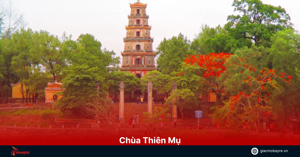 Chùa Thiên Mụ ở Huế