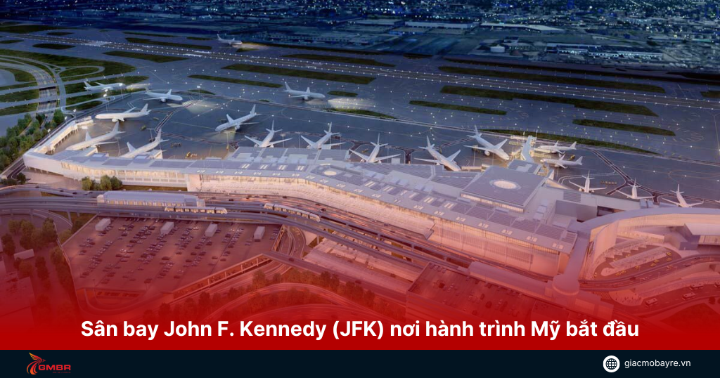 di chuyen san bay john F. Kennedy