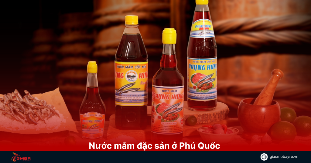 Nước mắm đặc sản ở Phú Quốc