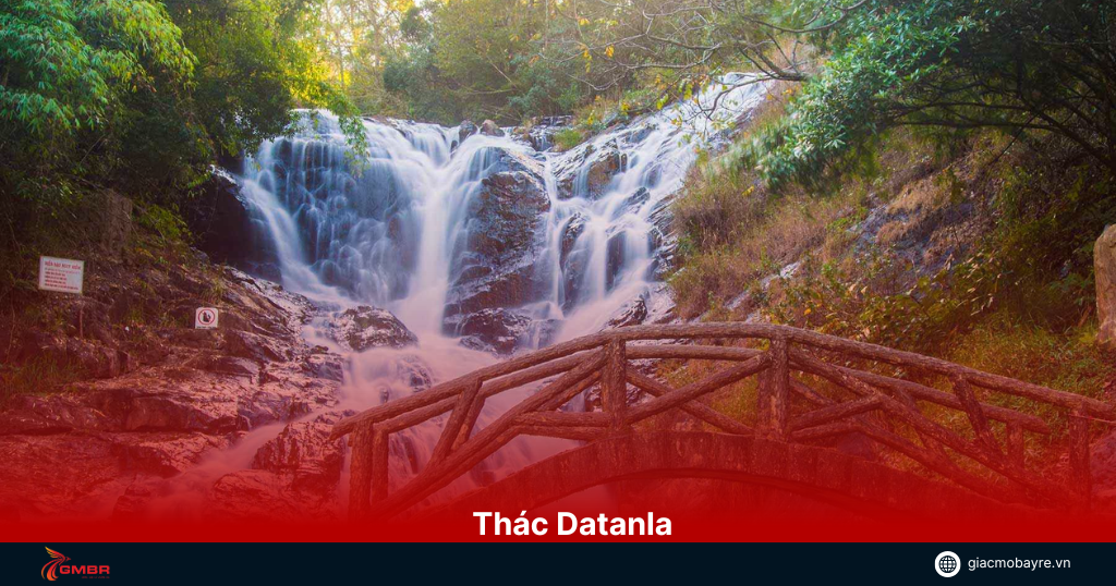 Thác Datanla ở Đà Lạt
