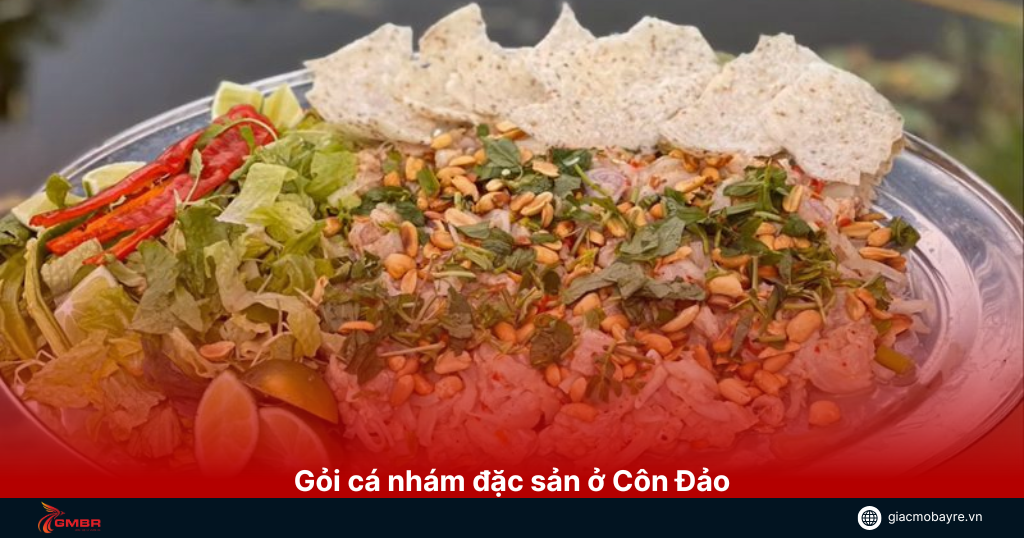 Gỏi cá nhám đặc sản ở Côn Đảo