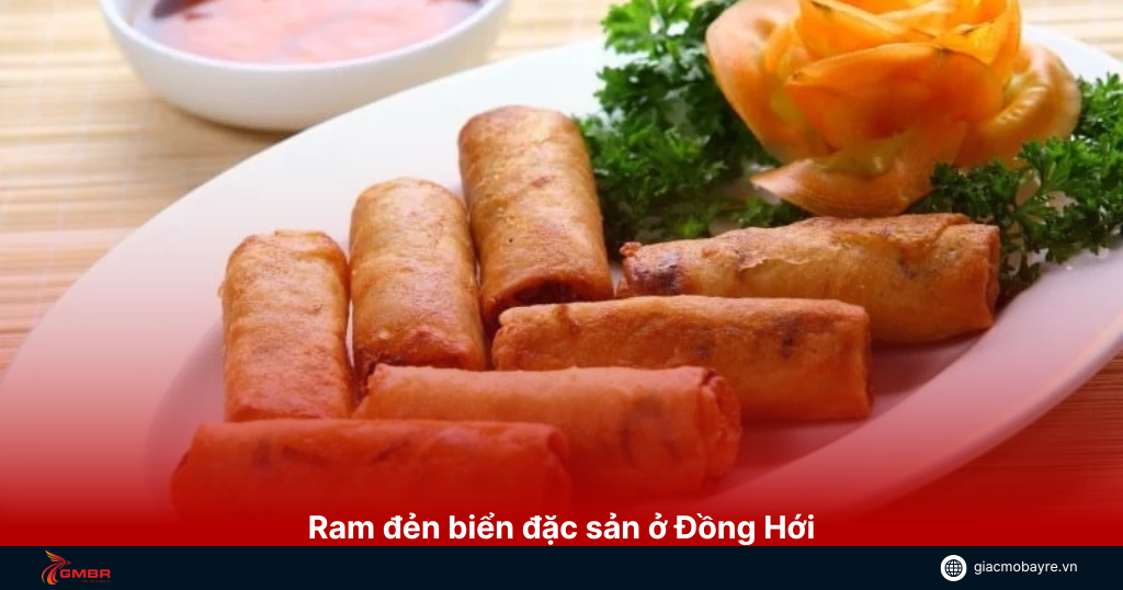 Ram đẻn biển đặc sản ở Đồng Hới