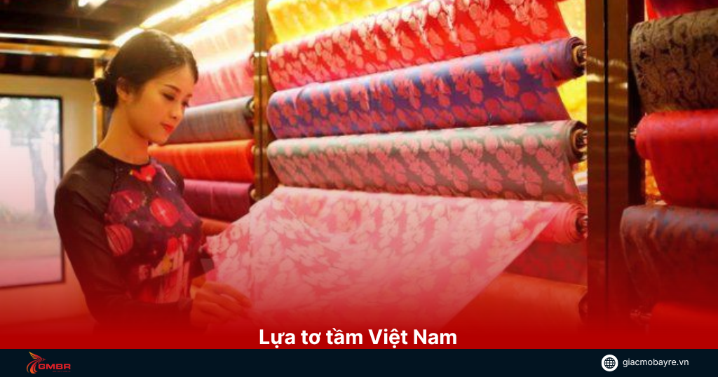 lụa tơ tầm việt nam