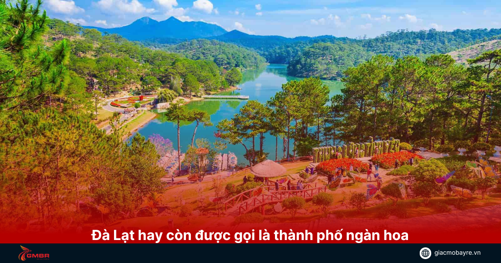 Đà Lạt hay còn được gọi là thành phố ngàn hoa