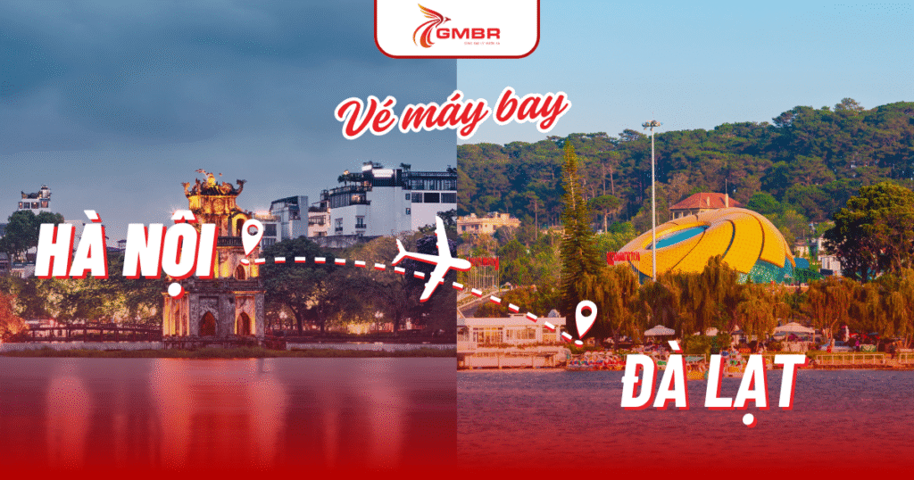 vé máy bay từ Hà Nội đi đà lạt
