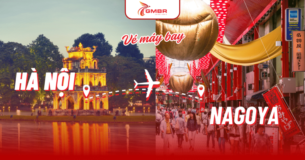 Vé máy bay từ hà nội đi nagoya