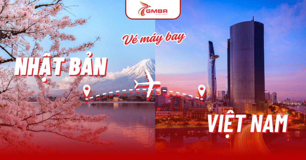 vé máy bay từ nhật bản đi việt nam