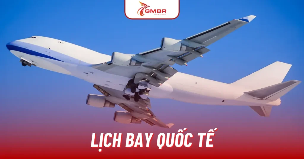 Lịch bay quốc tế