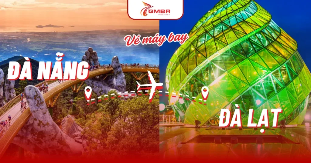 Vé máy bay từ Đà Nẵng đi Đà Lạt