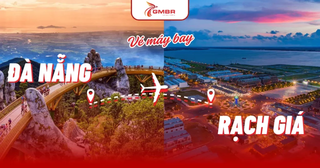 Vé máy bay từ Đà Nẵng đi Rạch Giá
