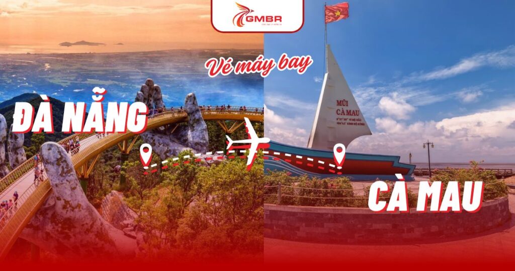 Vé máy bay từ Đà Nẵng đi Cà Mau