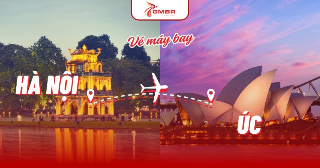 Vé máy bay từ Hà Nội đi Úc
