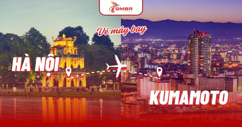 Vé máy bay từ Hà Nội đi Kumamoto