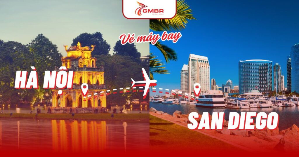 Vé máy bay từ Hà Nội đi San Diego