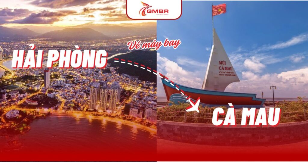 Vé máy bay từ Hải Phòng đi Cà Mau