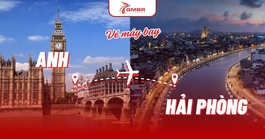 Vé máy bay từ Anh đi Hải Phòng