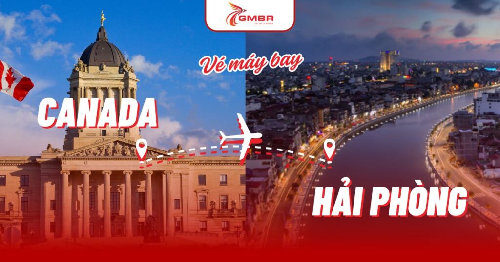 Vé máy bay từ Canada đi Hải Phòng