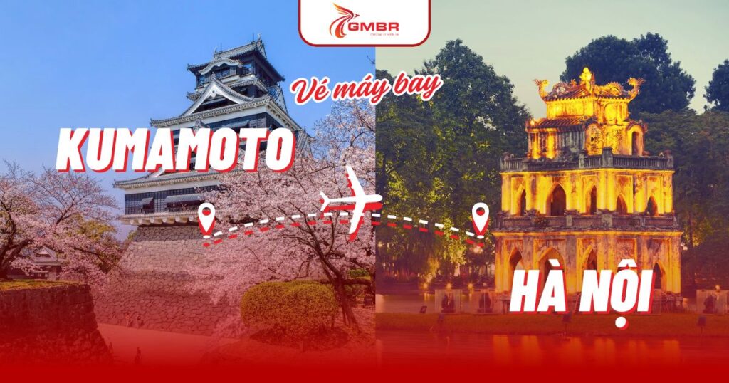 Vé máy bay từ Kumamoto đi Hà Nội
