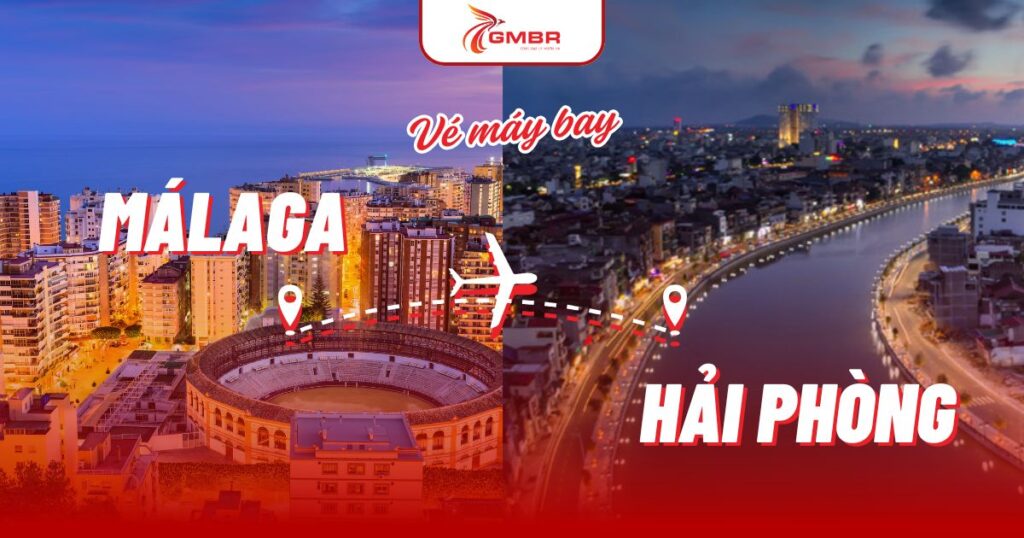 Vé máy bay từ Málaga đi Hải Phòng