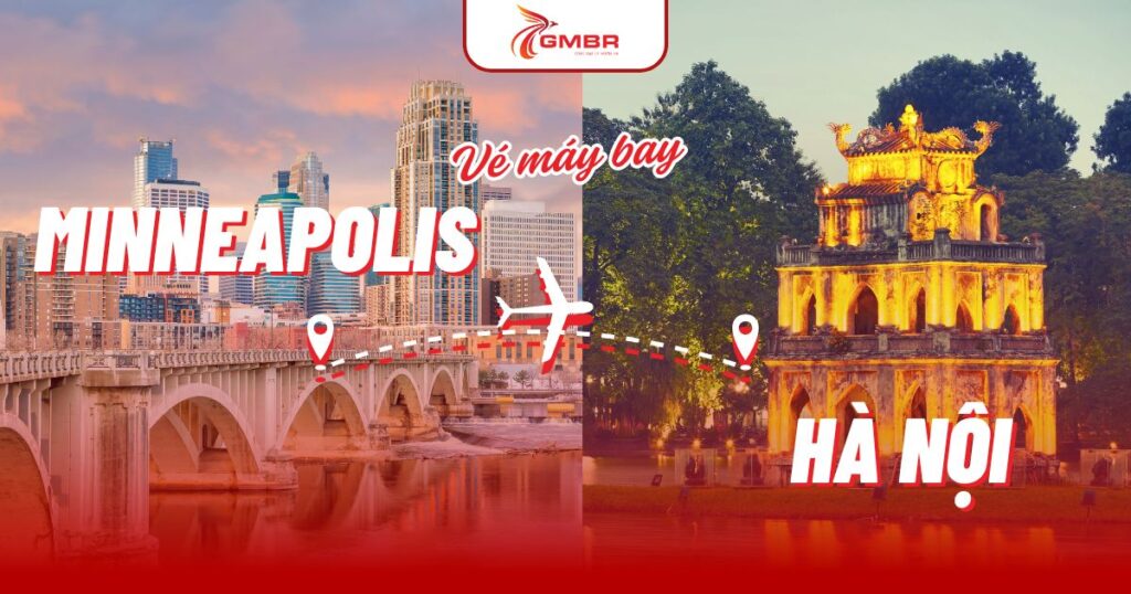 Vé máy bay từ Minneapolis đi Hà Nội