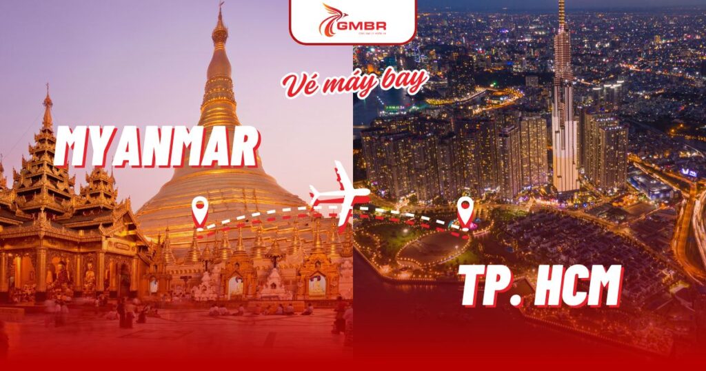 Vé máy bay từ Myanmar đi TP. Hồ Chí Minh