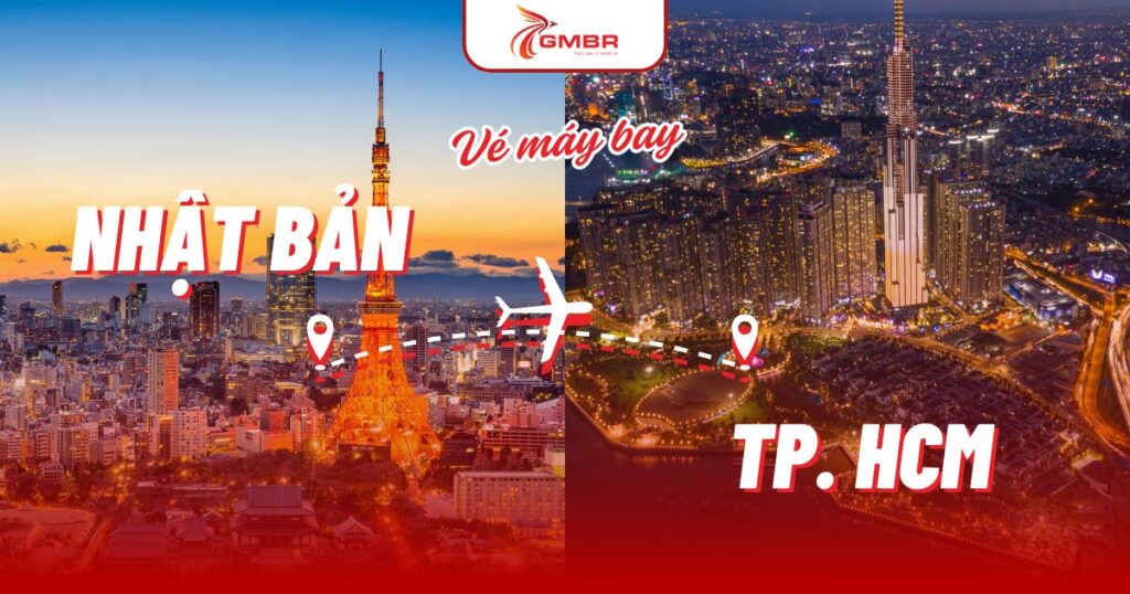 Vé máy bay từ Nhật Bản đi TP. Hồ Chí Minh