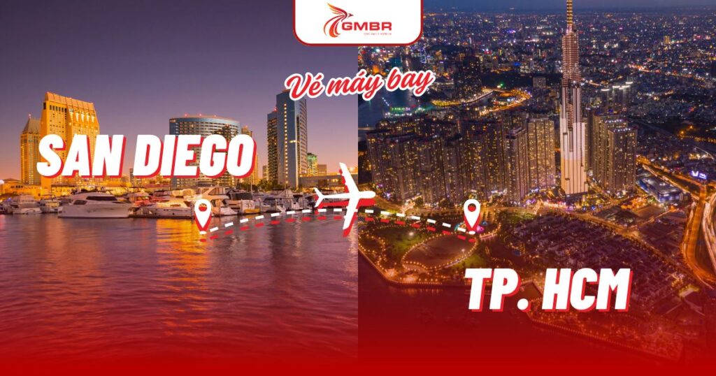 Vé máy bay từ San Diego đi TP. Hồ Chí Minh