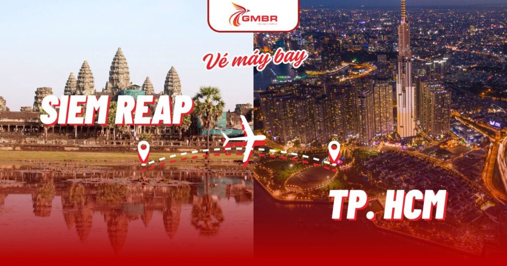 Vé máy bay từ Siem Reap đi TP. Hồ Chí Minh