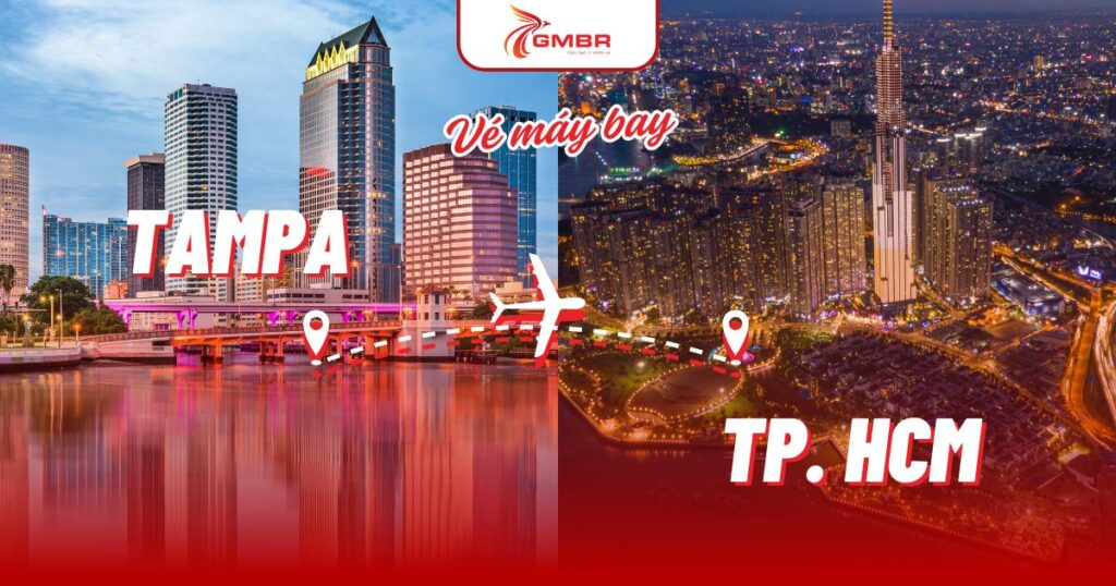 Vé máy bay từ Tampa đi TP. Hồ Chí Minh
