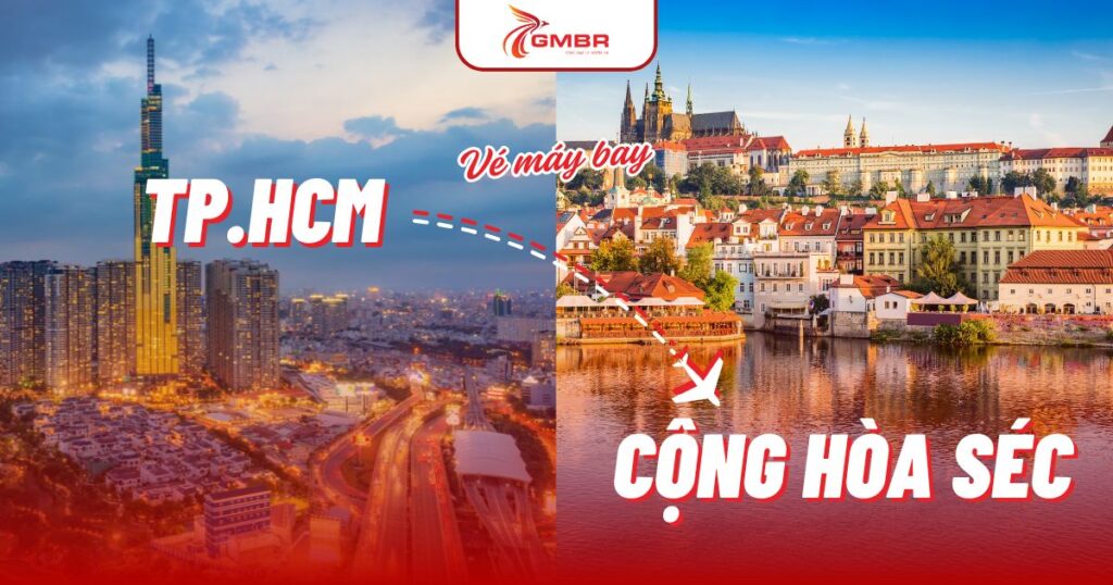 Vé máy bay từ TP. Hồ Chí Minh đi Cộng Hòa Séc