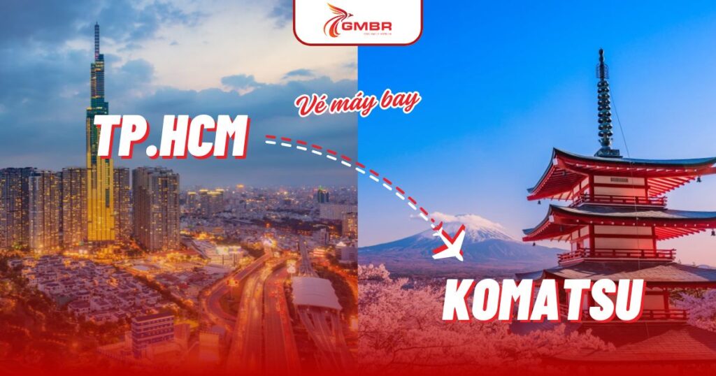Vé máy bay từ TP. Hồ Chí Minh đi Komatsu