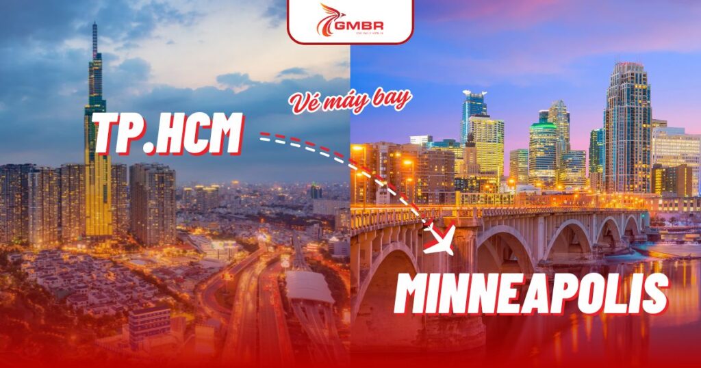 Vé máy bay từ TP. Hồ Chí Minh đi Minneapolis