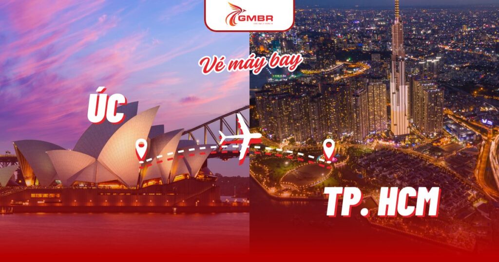 Vé máy bay từ Úc đi TP. Hồ Chí Minh
