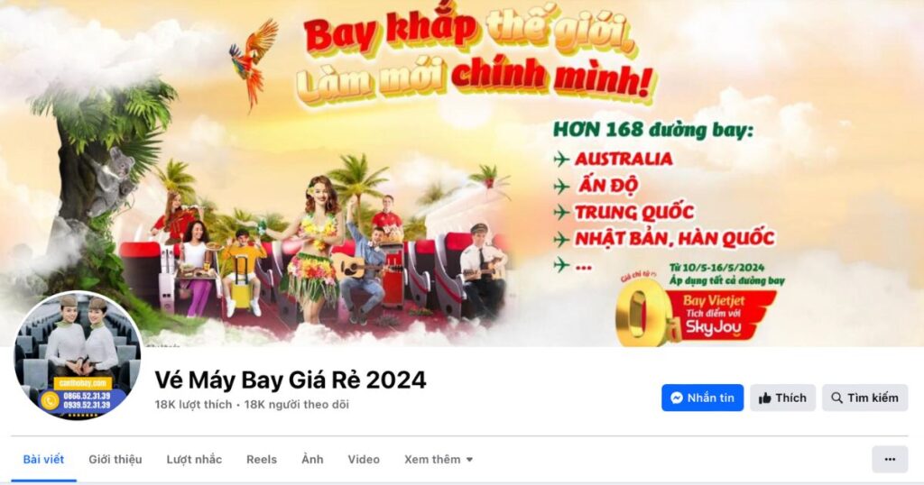 Canthobay.com chuyên cung cấp vé máy bay giá rẻ từ các hãng trong và ngoài nước
