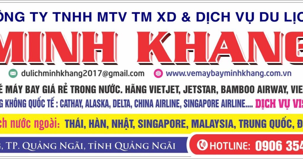 Phòng vé Minh Khang được đông đảo khách hàng lựa chọn
