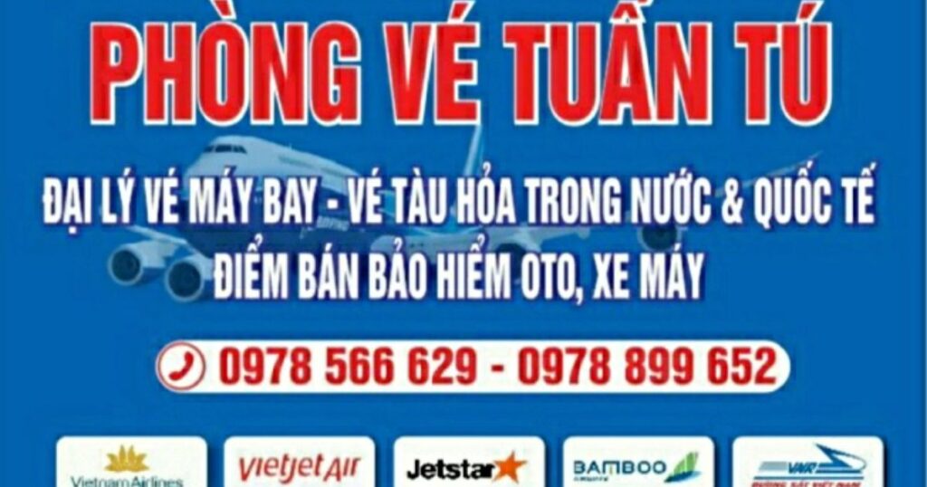 Đại lý bán vé máy bay giá rẻ Tuấn Tú tại Thanh Hóa
