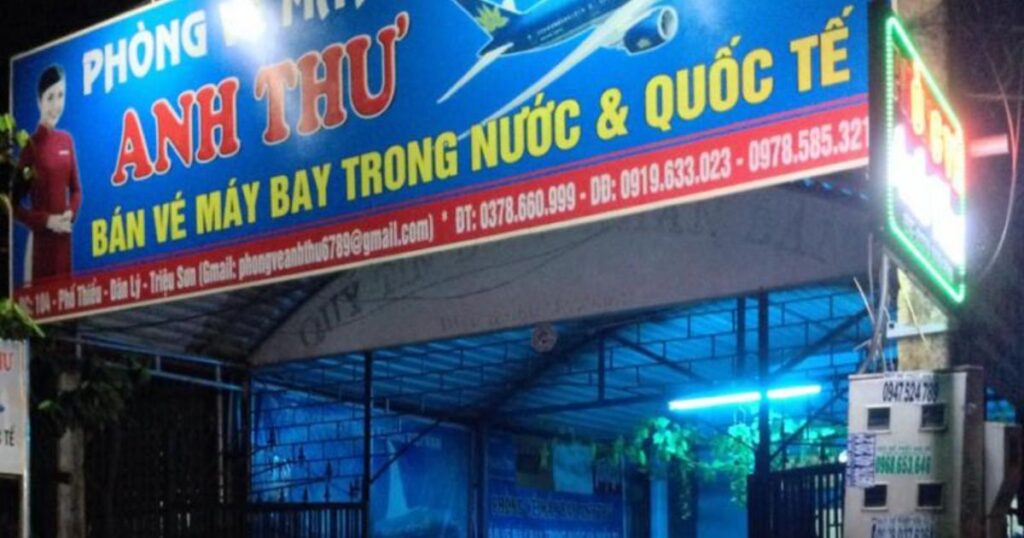 Phòng vé Anh Thư chuyên cung cấp vé máy bay quốc nội quốc ngoại
