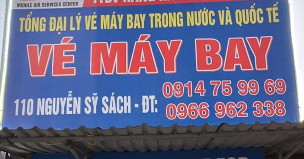 Đại lý máy bay 110 Nguyễn Sỹ Sách với phương châm “Tận tâm vì lợi ích khách hàng”
