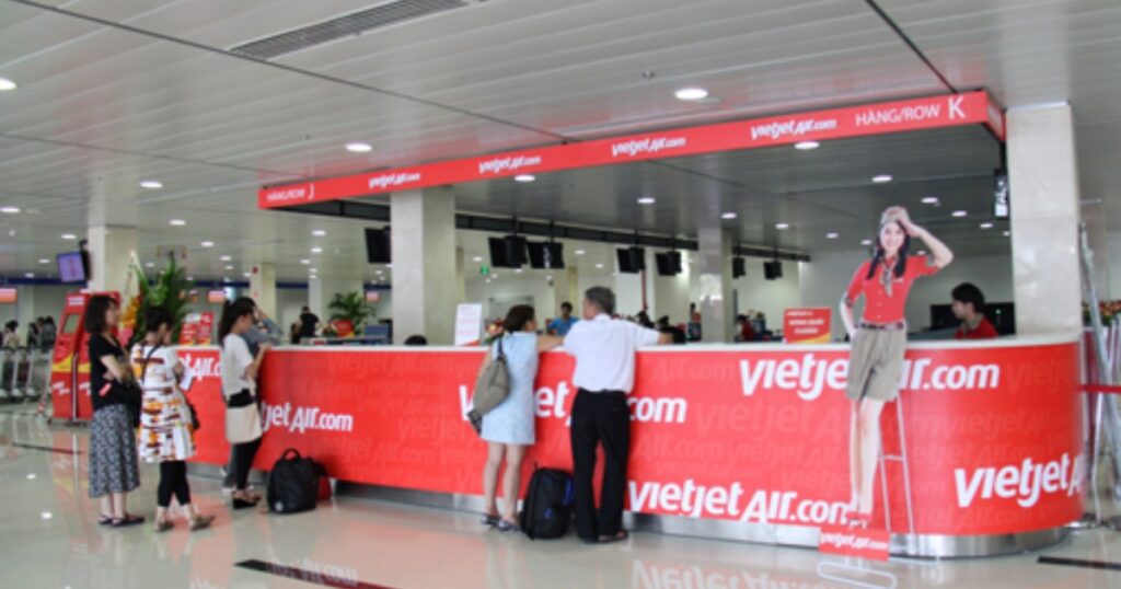 Phòng vé tại sân bay Vinh là đại lý vé máy bay Vietjet tại Vinh chính hãng
