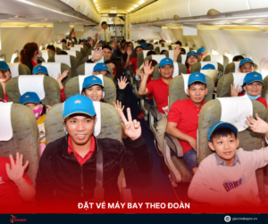 Đặt vé máy bay theo đoàn