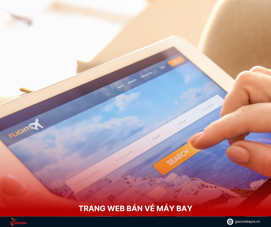 Trang web bán vé máy bay