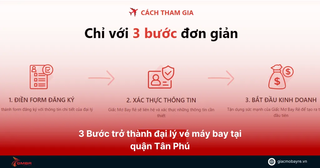 làm đại lý vé máy bay quận Tân Phú