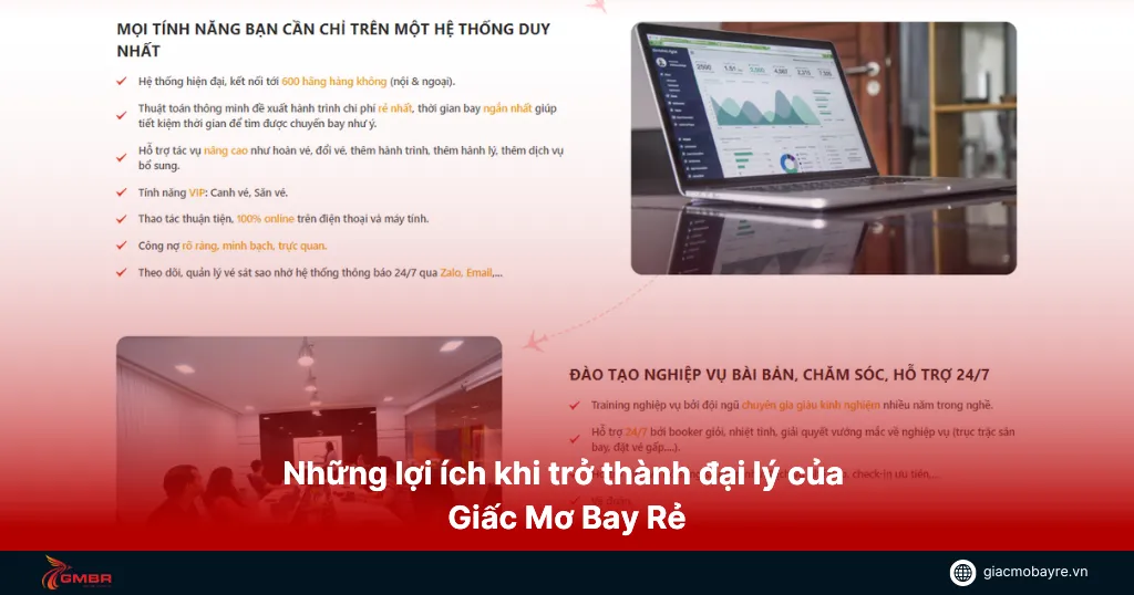 lý do nên làm đại lý vé máy bay của giấc mơ bay rẻ