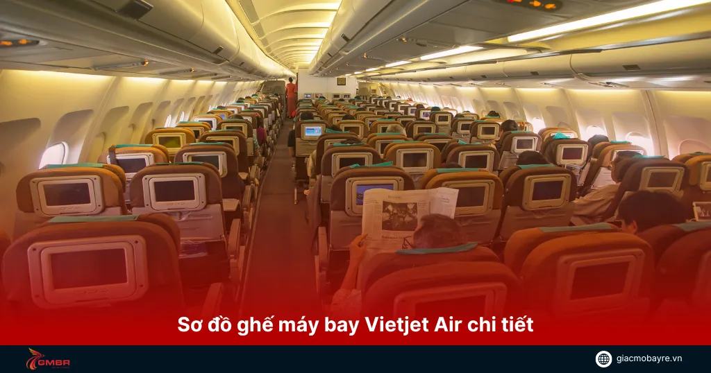 sơ đồ ghế máy bay vietjet air