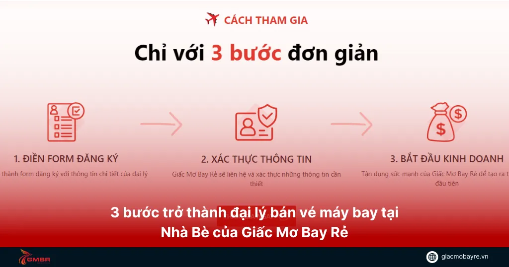 trở thành đại lý máy bay của giấc mơ bay rẻ