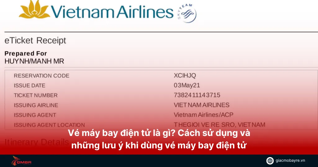 vé máy bay điện tử