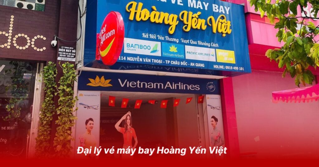 Đại lý vé máy bay tại Bắc Kạn 5 Đại lý vé máy bay Hoàng Yến Việt