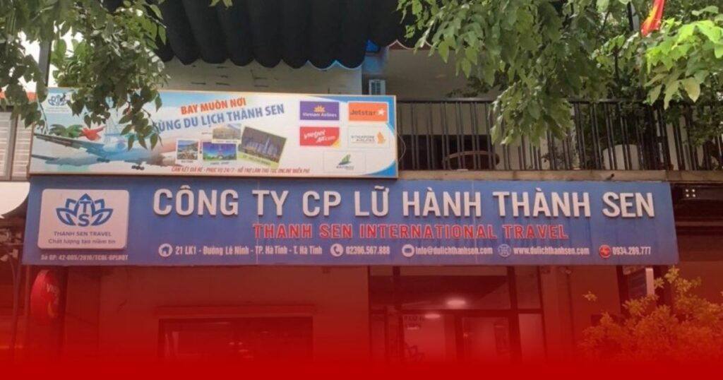 Đại lý vé máy bay uy tín tại Hà Tĩnh 5 Phòng vé máy bay Thành Sen