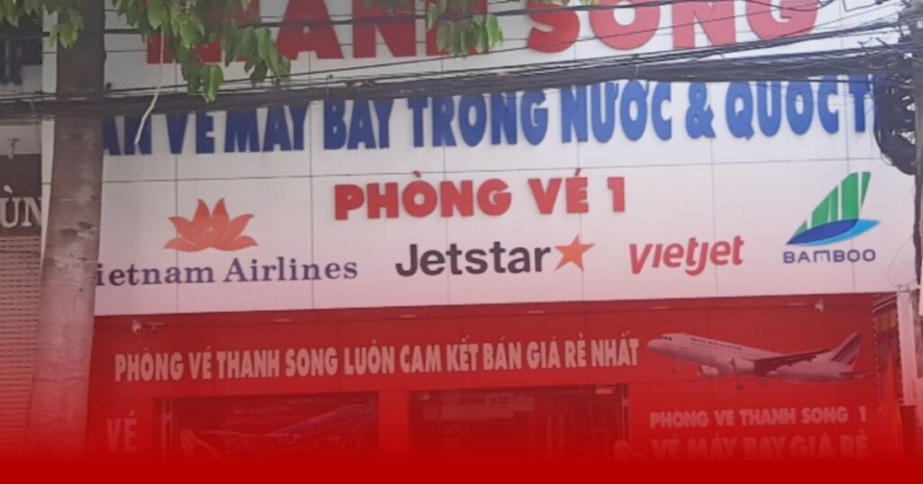 Đại lý vé máy bay uy tín tại Long An 3 Đại lý vé máy bay Thanh Song